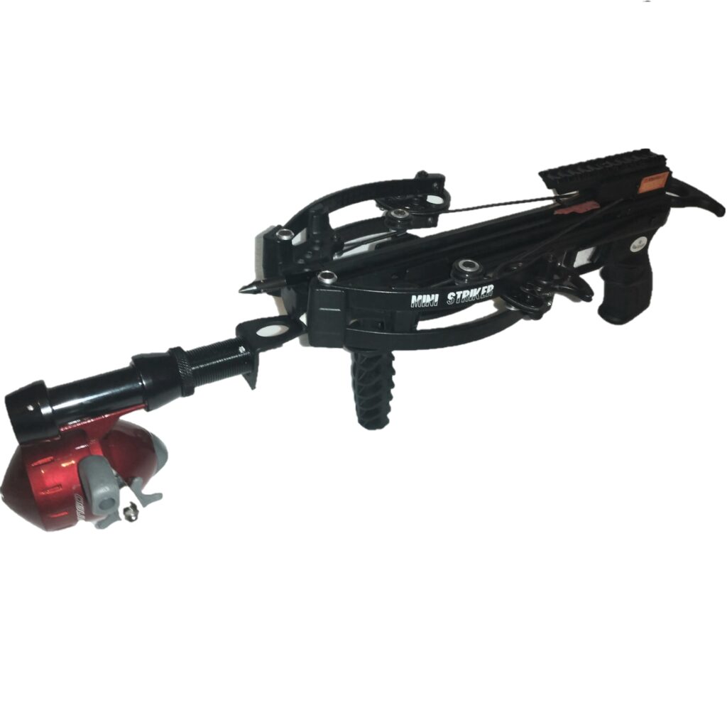 150-lbs-wt-Mini-striker-reverse draw pistol crossbow with buttstock