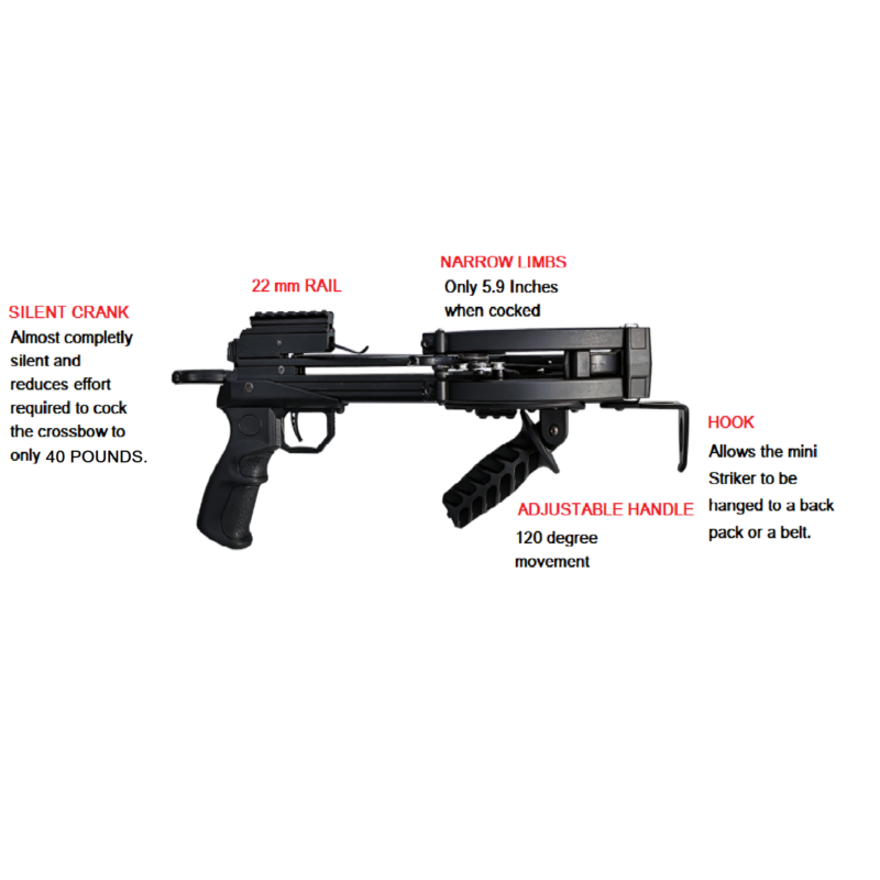 mini Striker crossbow pistol