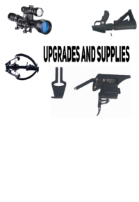Upgrades for mini Striker pistol crossbow