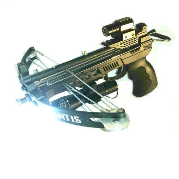 60 lbs Mantis Tactical Pistol Crossbow w/ 6mm Balls Magazine - William ...
