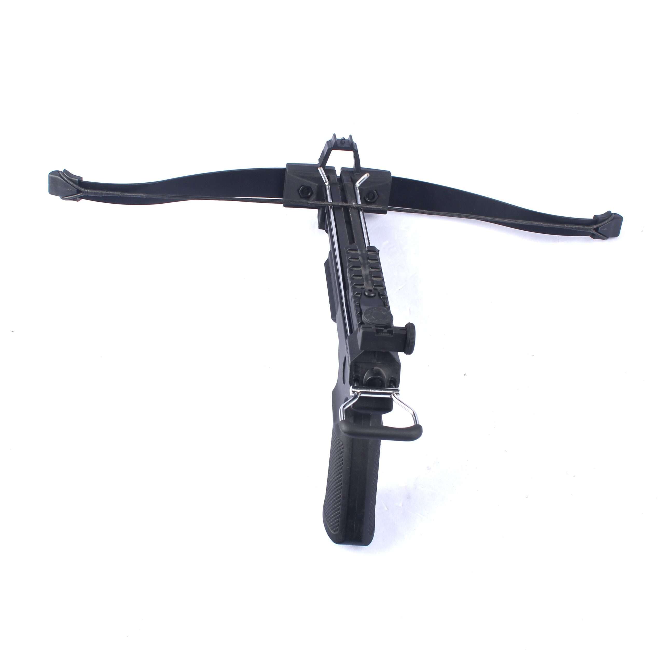 80 lbs Mongoose crossbow with upper and lower picatinny rails (22mm)
