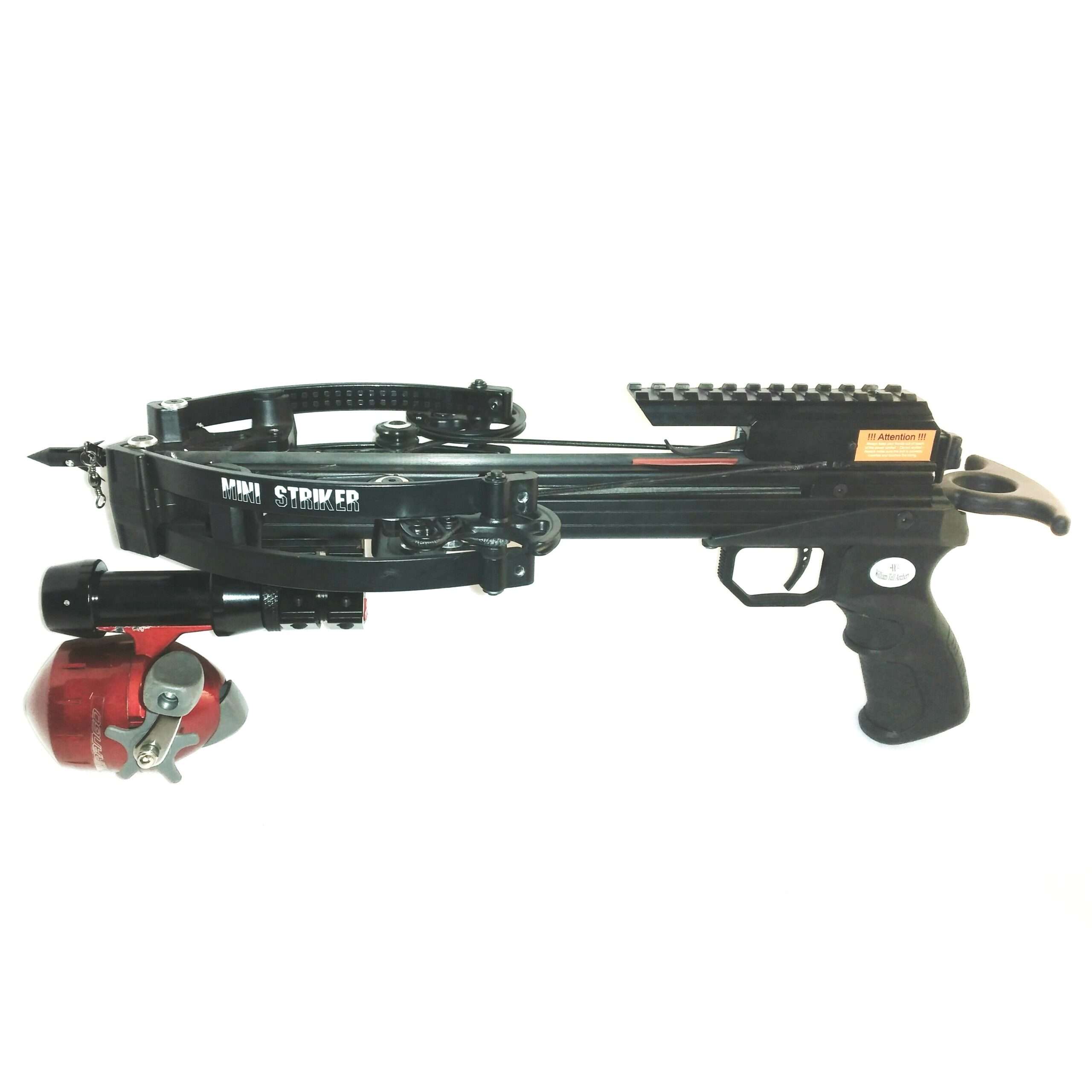 Epic fail w/ experimental upgrade to the Mini Striker Pistol Crossbow