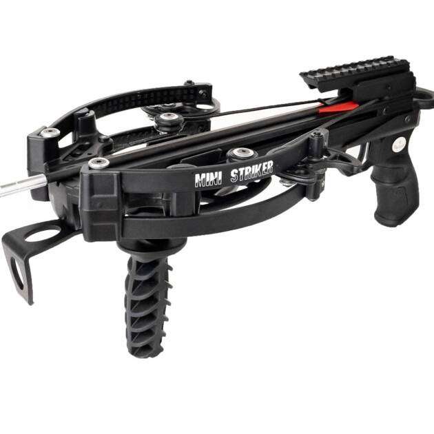 Mini Striker pistol crossbow with hunting bolt