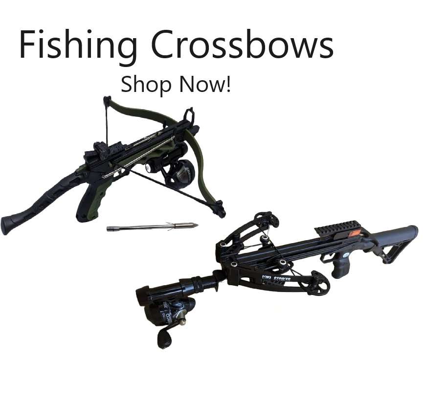 Fishing pistol crossbow and fishing crossbow